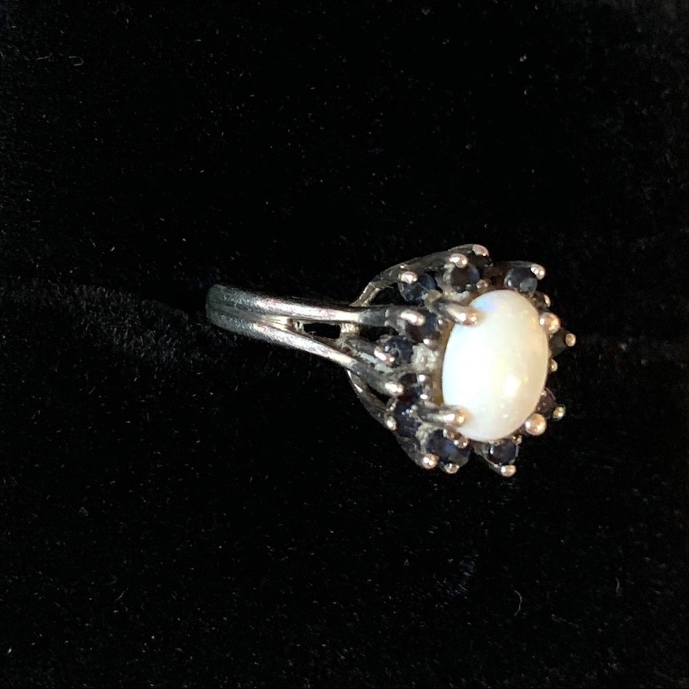 Opal Sapphire Ring 6 - image 8